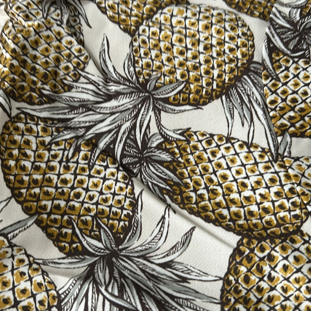 Lyn Devon Audrey Pineapple Print Shift Dress - image 3